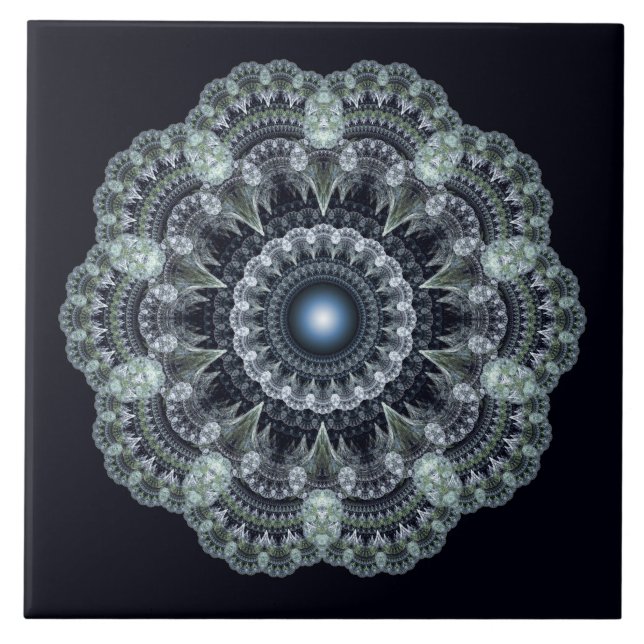 Carreau Design oriental fractal (Devant)