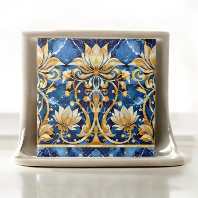 Carreau Design Petal d'or (Créateur téléchargé)