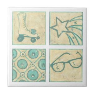 Carreau Dessin de bois de graveur de piste de rouleau par