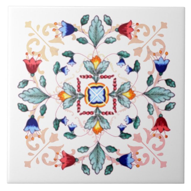 Carreau Dessous de verre Bar Sandstone - Fiori Light (Devant)