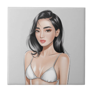 Carreau Dessous de verre de Beach Glam