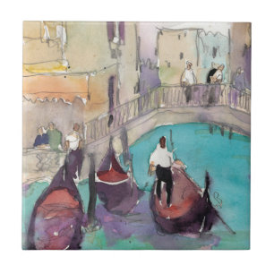 Carreau Destinations   Aquarelle Venise Gondola Ride