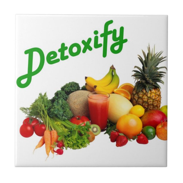 Carreau Détoxifier les fruits et légumes (Devant)