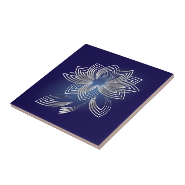 Carreau Deux pétales tombés (Côté)