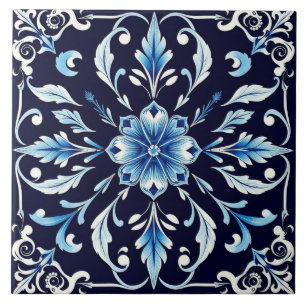 carreau d'harmonie bleue