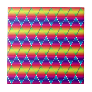 Carreau - Diamètre arc-en-ciel