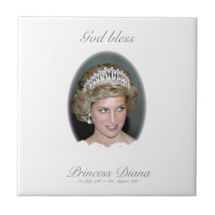 Carreau Dieu Béni Princesse Diana - Souvenir