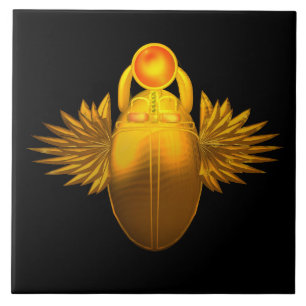 Carreau Dieu de Kherpi du soleil levant, Egypte ancienne