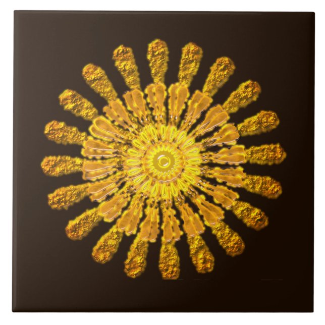 Carreau Dieu solaire incan (Devant)