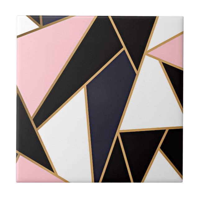 Carreau d'impression en mosaïque multicolore Motif (Devant)