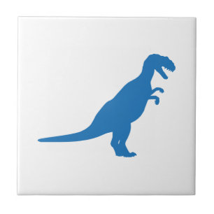 Carreau Dinosaure bleu
