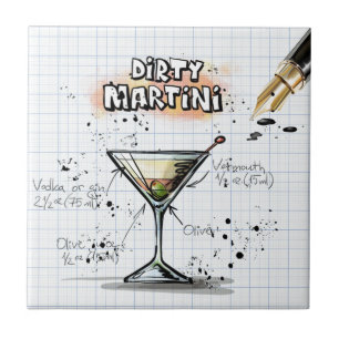 Carreau Dirty Martini