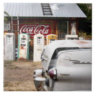 Carreau Dixon, Nouveau Mexique, Etats-Unis. Voiture