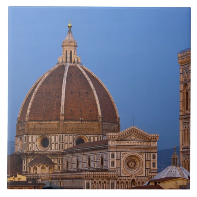 Carreau Dôme de Père Noël Maria del Fiore au chaud (Devant)