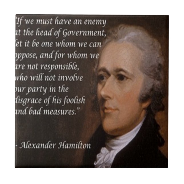 Carreau Don Alexander Hamilton "Enemy Leader" (Devant)