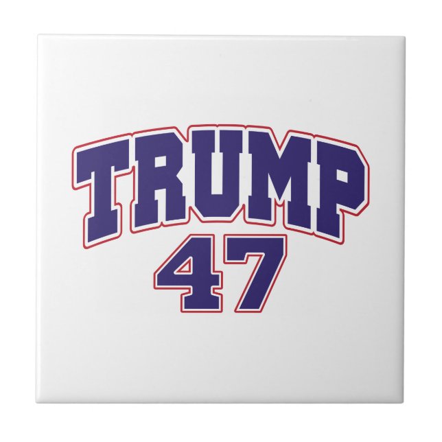Carreau Donald Trump 47 (Devant)