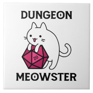 Carreau Donjon Meowster Chat Drôle