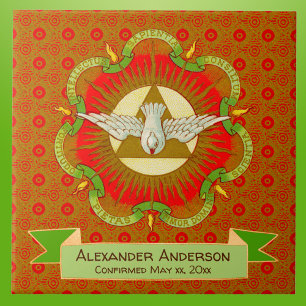 Carreau Dons du Saint-Esprit (BK 026) Carrelage en céramiq