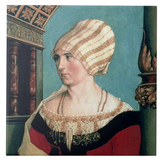 Carreau Dorothea Kannengiesser, 1516 (tempera sur le (Devant)