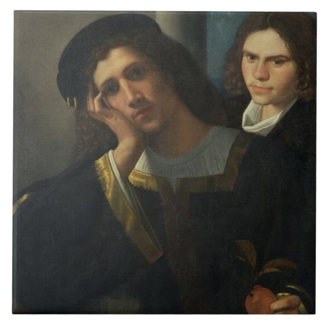 Carreau Double portrait, c.1502 (Devant)