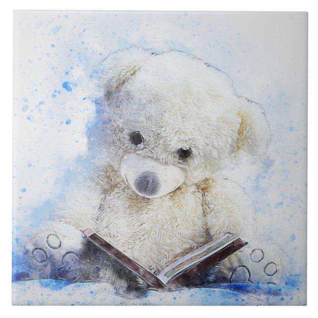 carreau d'ours en peluche (Devant)