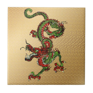 Carreau Dragon chinois