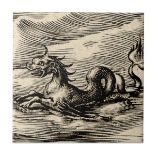 Carreau Dragon de mer à l'équateur