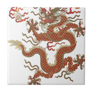 Carreau Dragon oriental