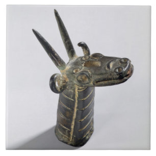 Carreau Dragon, symbole du dieu Marduk, défunt pe assyrie