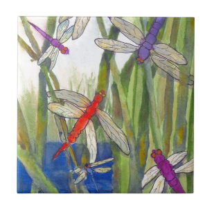 Carreau Dragonflies été