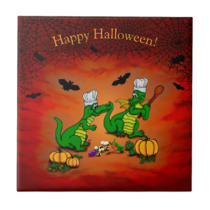 Carreau Dragons - Joyeux Halloween ! Aujourd'hui je vais c