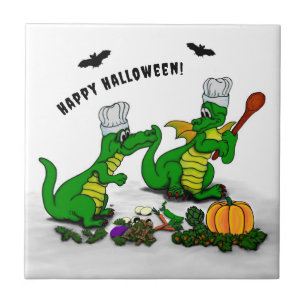 Carreau Dragons - Joyeux Halloween ! Aujourd'hui je vais c