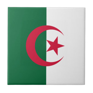 Carreau Drapeau algérien patriotique