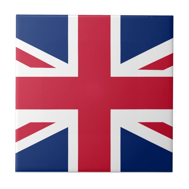 Carreau Drapeau anglais patriotique (Devant)
