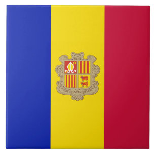 Carreau Drapeau d'Andorre