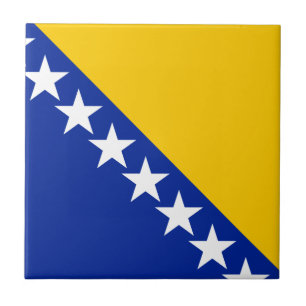 Carreau Drapeau de Bosnie-Herzégovine