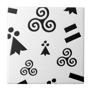 Carreau drapeau de Bretagne