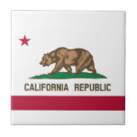 Carreau Drapeau de Californie<br><div class="desc">Drapeau de Californie</div>