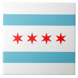 Carreau Drapeau de Chicago