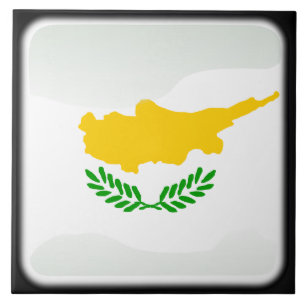 Carreau Drapeau de Chypre