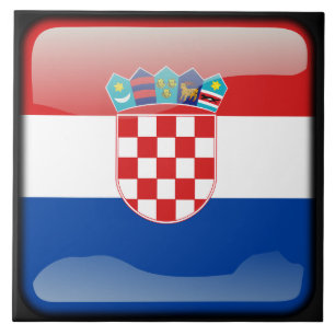 Carreau Drapeau de Croatie