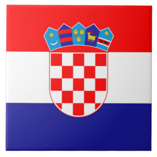 Carreau Drapeau de Croatie