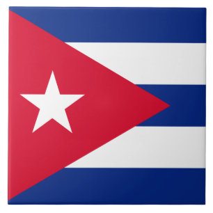 Carreau Drapeau de Cuba