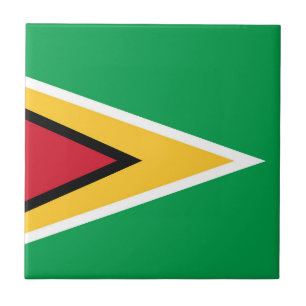 Carreau Drapeau de Guyana