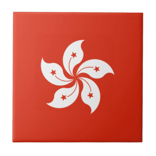 Carreau Drapeau de Hong Kong