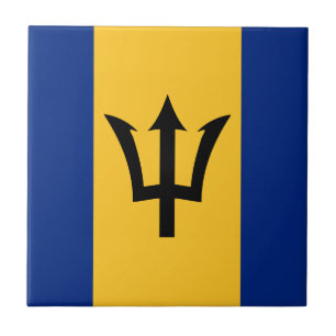 Carreau Drapeau de la Barbade
