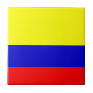 Carreau Drapeau de la Colombie