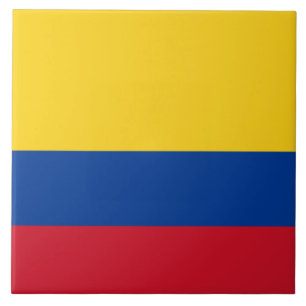 Carreau Drapeau de la Colombie