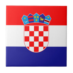Carreau Drapeau de la Croatie
