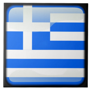 Carreau Drapeau de la Grèce